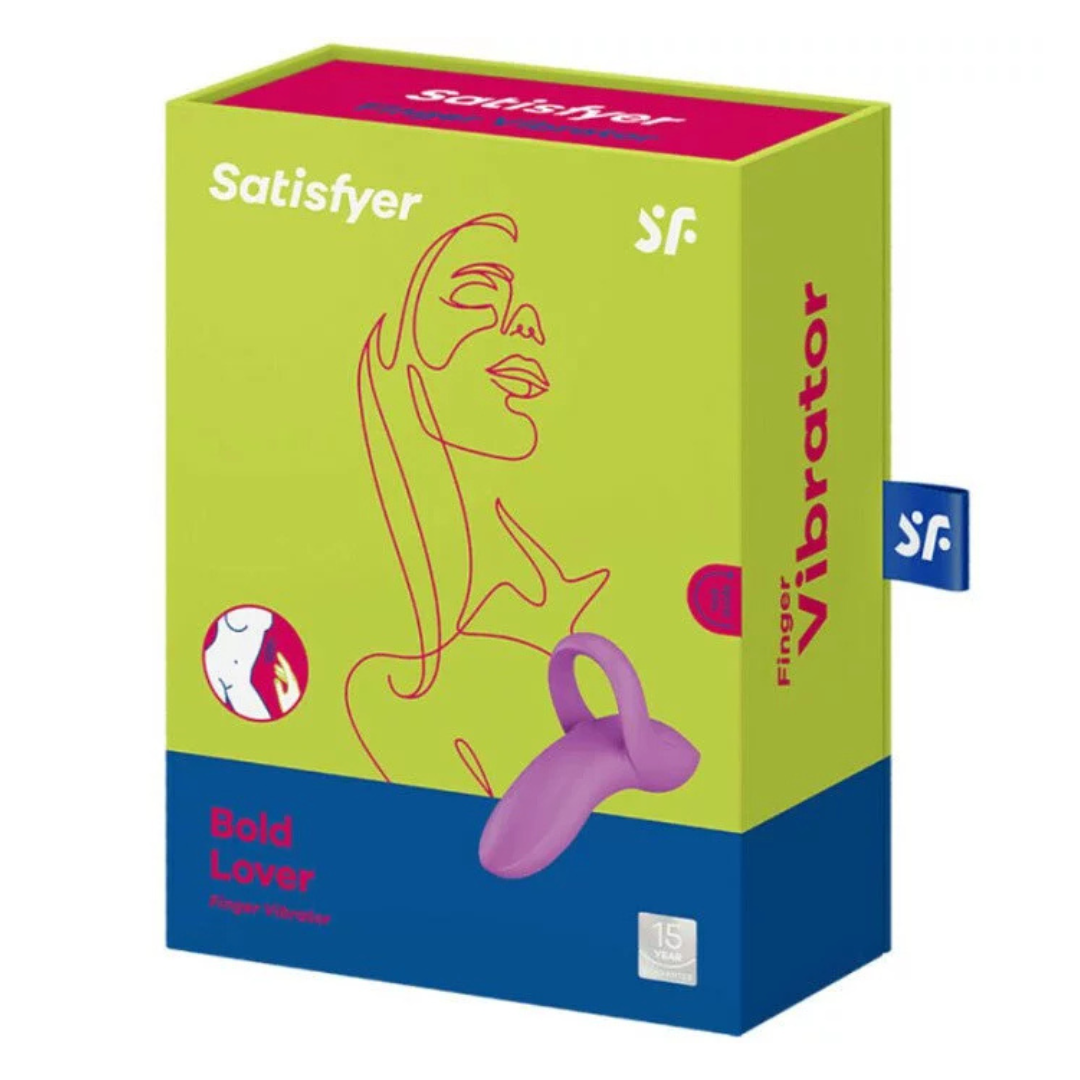 Satisfyer - Bold Lover 手指震動器 粉紅色