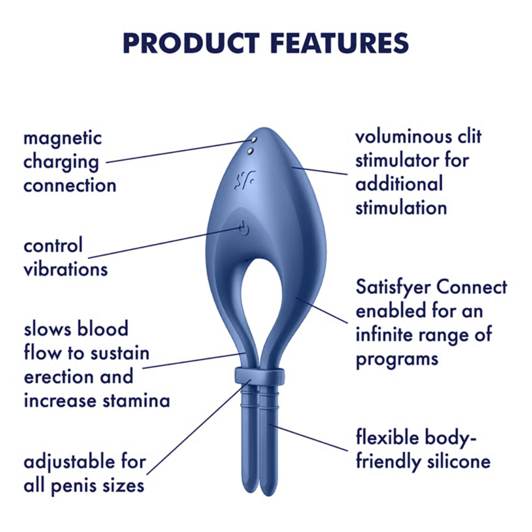 SATISFYER - Bullseye 震動持久環