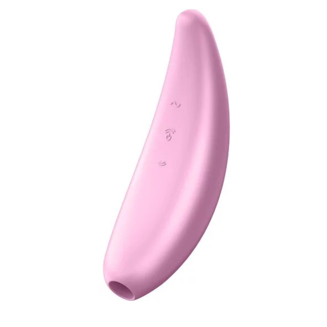Satisfyer Curvy 3+ 智能吸啜震動器 粉紅色