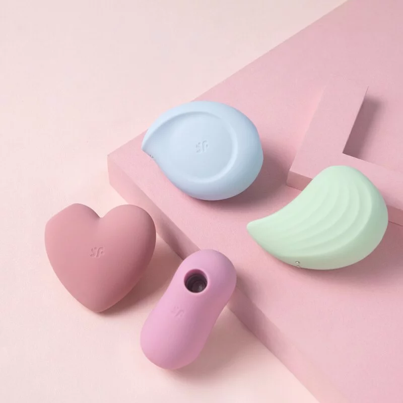 Satisfyer Cutie Heart 吸吮陰蒂震動器 粉色