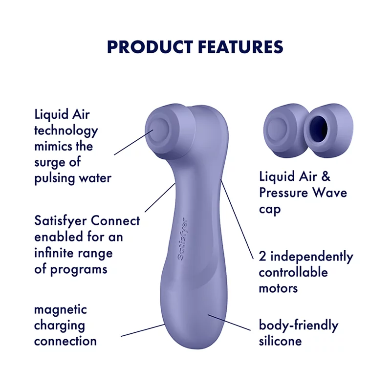 Satisfyer Pro 2 (第三代) 智能吸吮震動器 紫色