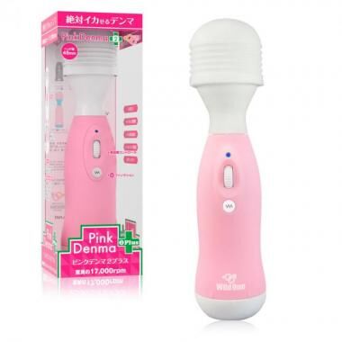 SSI Japan - Pink Denma 2 Plus 無段變速震動AV按摩棒 粉紅色