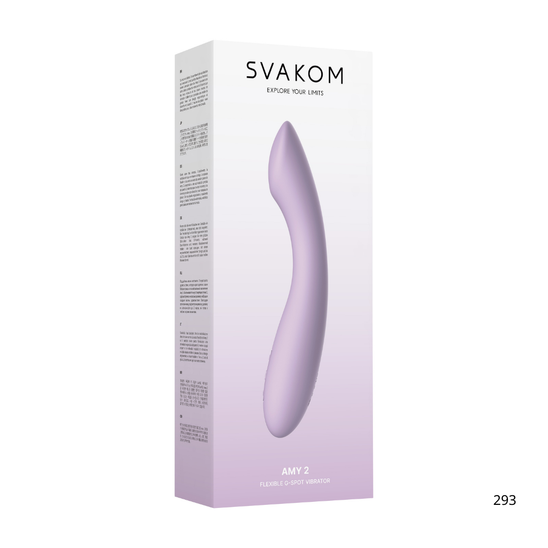 Svakom - Amy2 G點震動棒 淺紫色