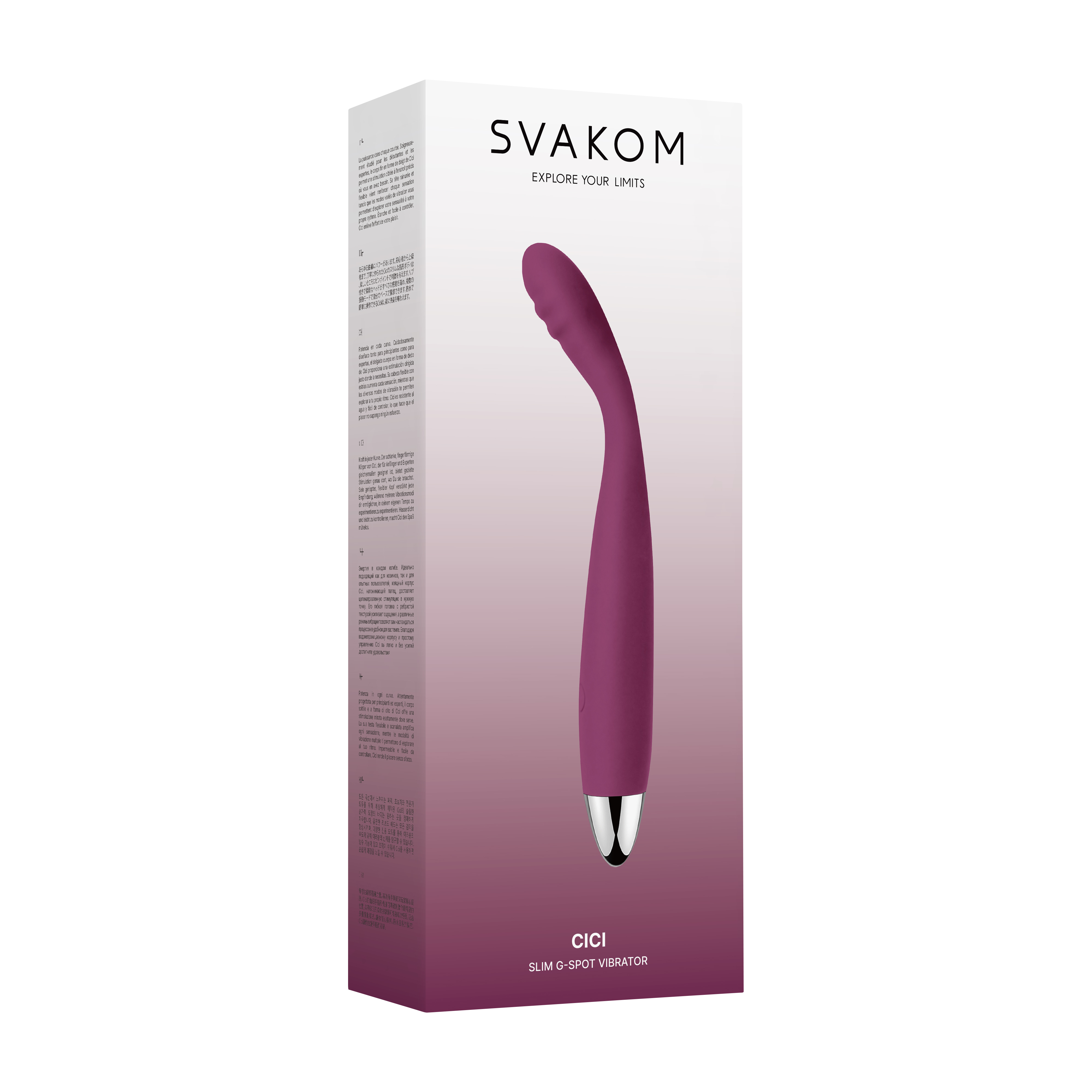 SVAKOM Cici 扭動調節按摩棒 - 紫色