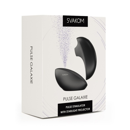 SVAKOM Pulse Galaxie 智能陰蒂吸吮震動器（紫丁香/午夜黑）
