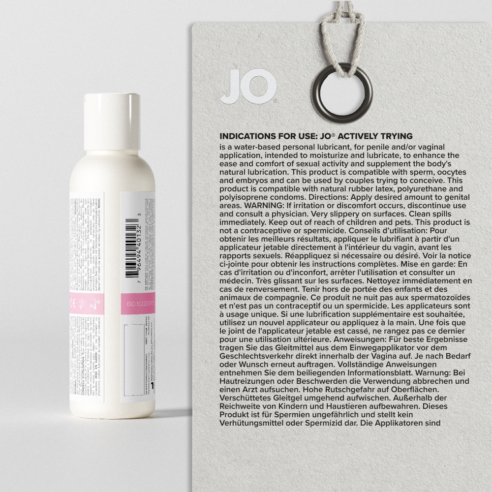 System JO - Actively Trying 助孕水性潤滑劑 - 120ml