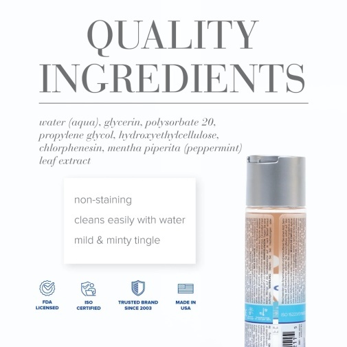 System Jo - H2O 冰感水性後庭潤滑劑 - 120ml