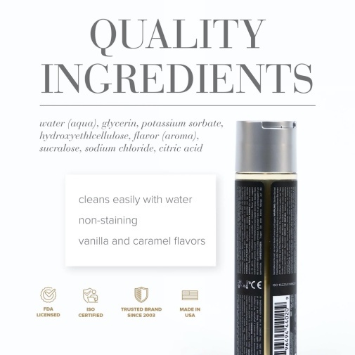 System Jo - Gelato 焦糖燉蛋味可食用水性潤滑劑 - 120ml
