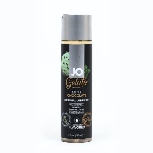 System Jo - Gelato 薄荷巧克力味可食用水性潤滑劑 - 120ml