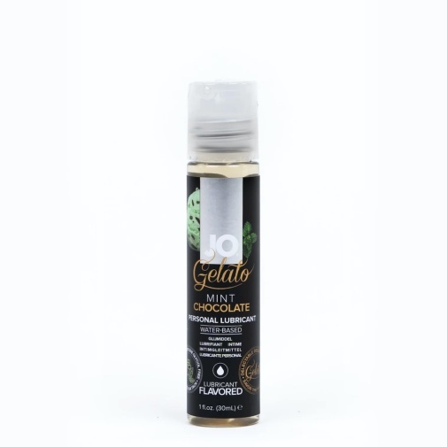 System Jo - Gelato 薄荷巧克力味可食用水性潤滑劑 - 30ml
