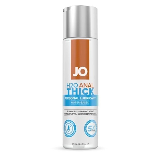 System Jo - H2O 濃厚水性後庭用潤滑劑 - 240ml