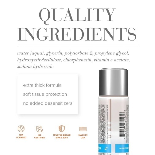 System Jo - H2O 濃厚水性後庭用潤滑劑 - 60ml