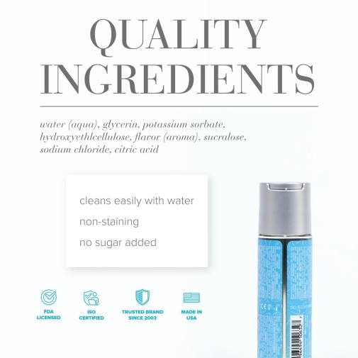 System Jo - H2O Candy Shop - 泡泡糖味可食用水性潤滑劑 - 60ml