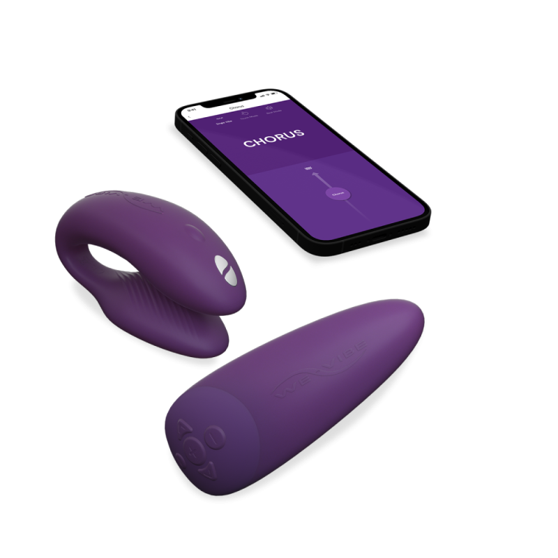 We-Vibe Chorus 遙控情侶共震器 - 紫色