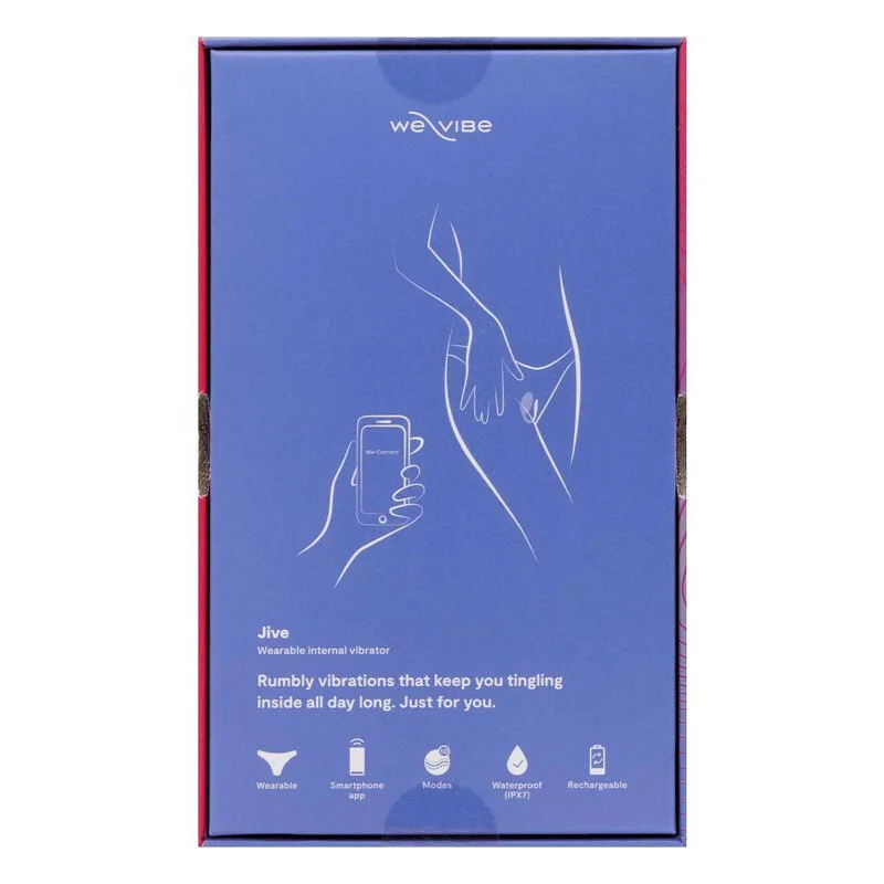 We-Vibe Jive 手機遙控 可穿戴式 G點震動器(藍色/櫻桃色)
