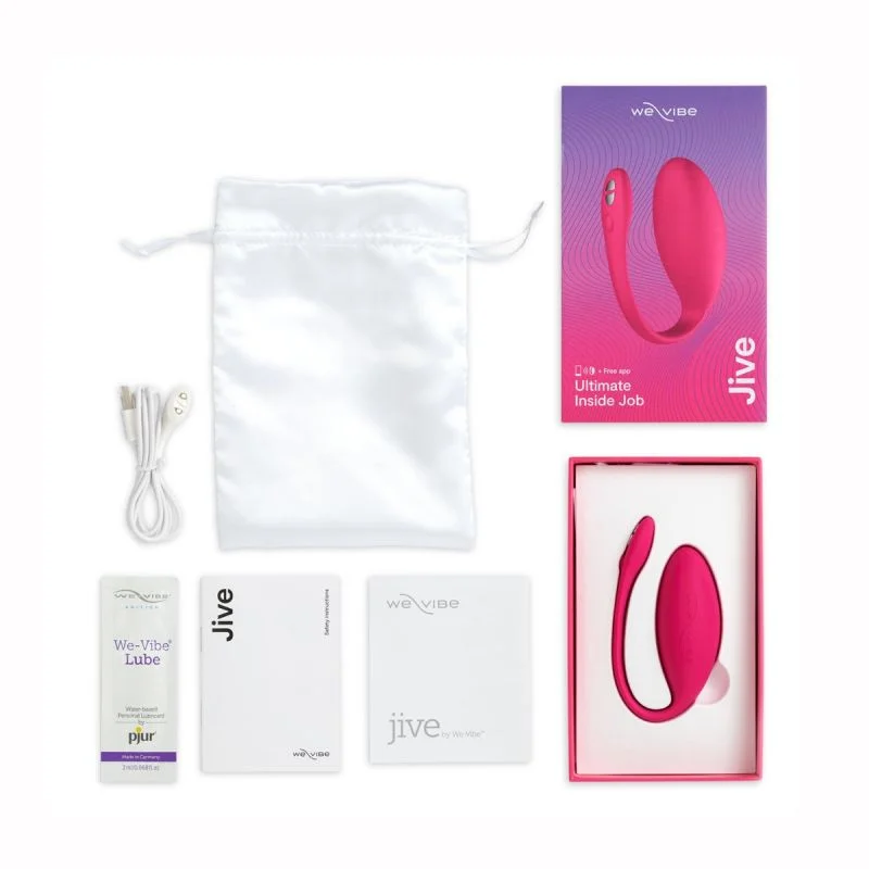 We-Vibe Jive 手機遙控 可穿戴式 G點震動器(藍色/櫻桃色)