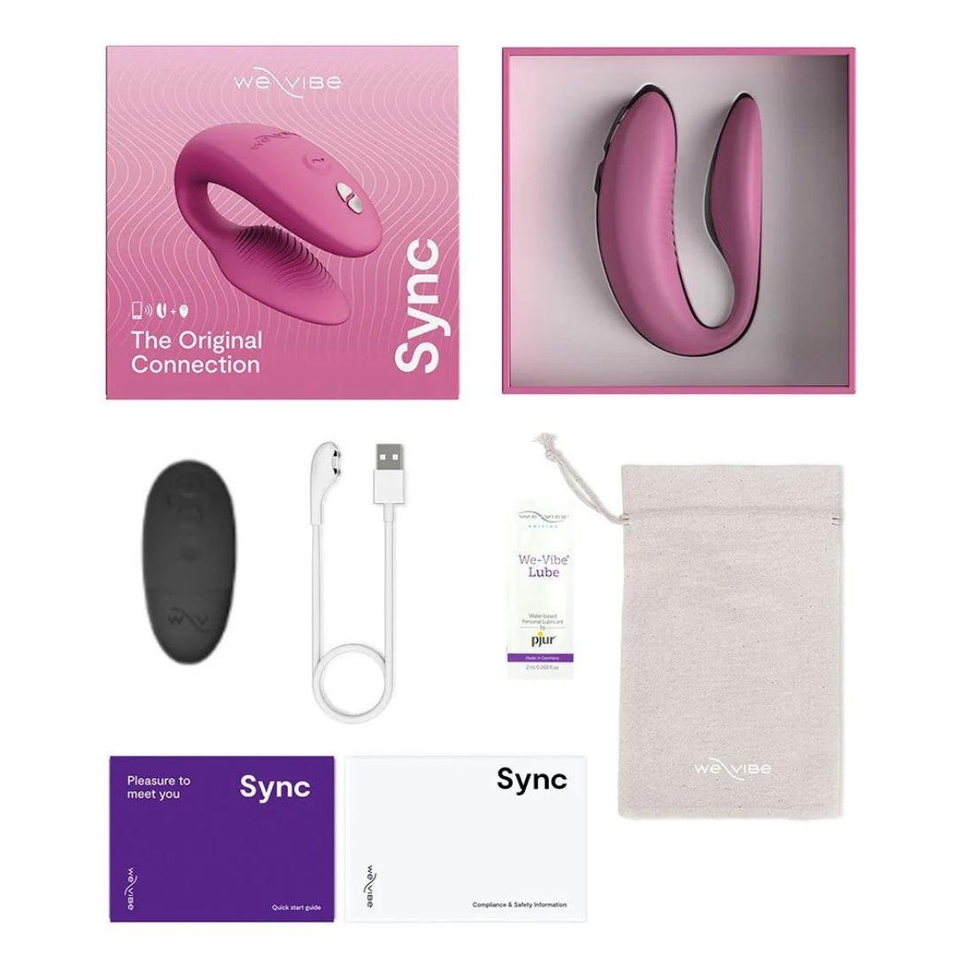 We-Vibe Sync 情侶共用震動器 - 粉紅色