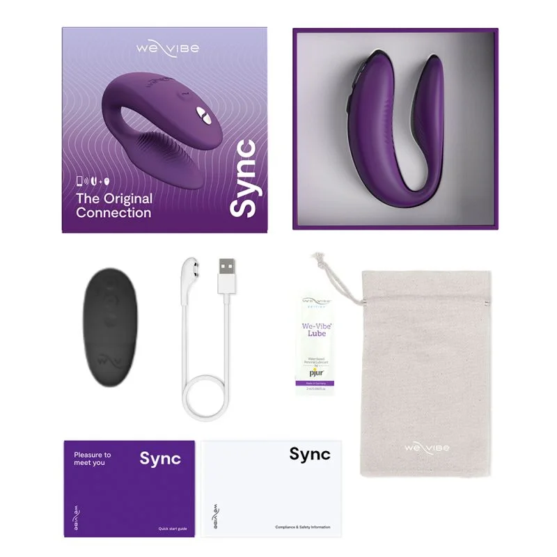 We-Vibe Sync 情侶共用震動器 - 紫色