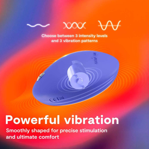 【冰火兩重天】We-Vibe Temp 可調節冷熱感按摩器 (薰衣草藍/橙色)