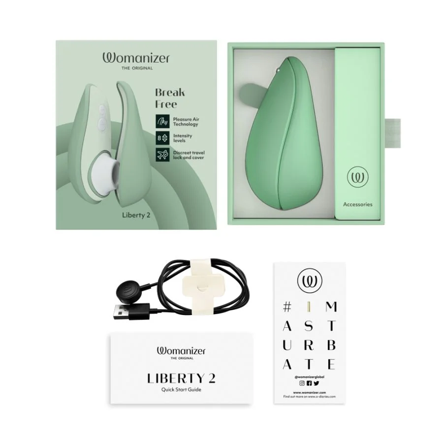 Womanizer Liberty 2 陰蒂吸啜器 -綠色