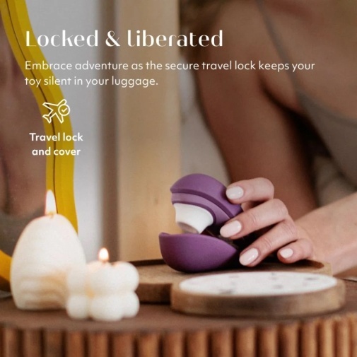 Womanizer Liberty 2 陰蒂吸啜器 - 紫色