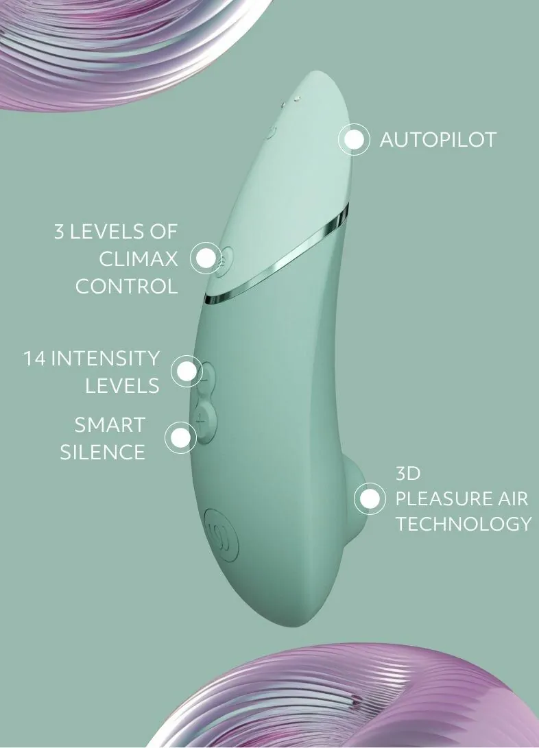 Womanizer Next 3D Pleasure Air 陰蒂吸啜器 (淺綠/黑色/深紫)