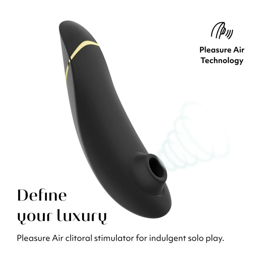 Womanizer Premium 2 陰蒂吸啜器 黑色