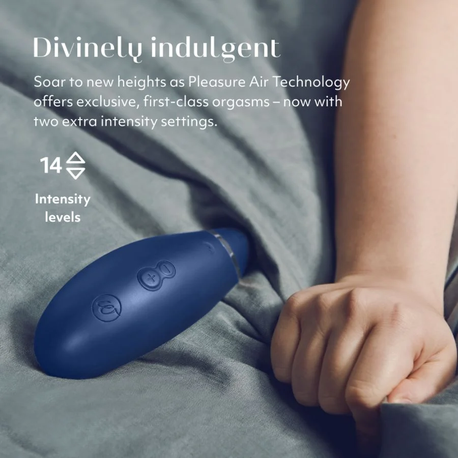 Womanizer Premium 2 陰蒂吸啜器 深藍色