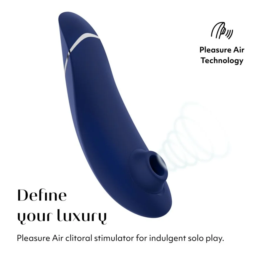 Womanizer Premium 2 陰蒂吸啜器 深藍色