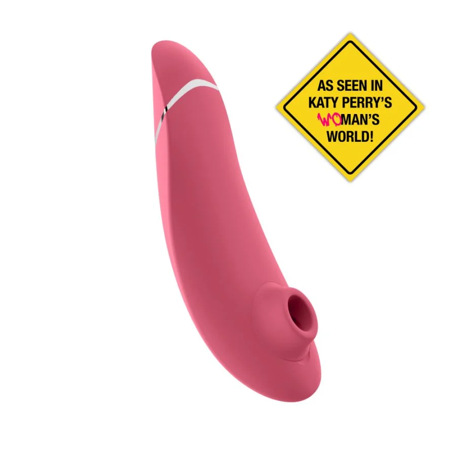 Womanizer Premium 2 陰蒂吸啜器 莓紅色