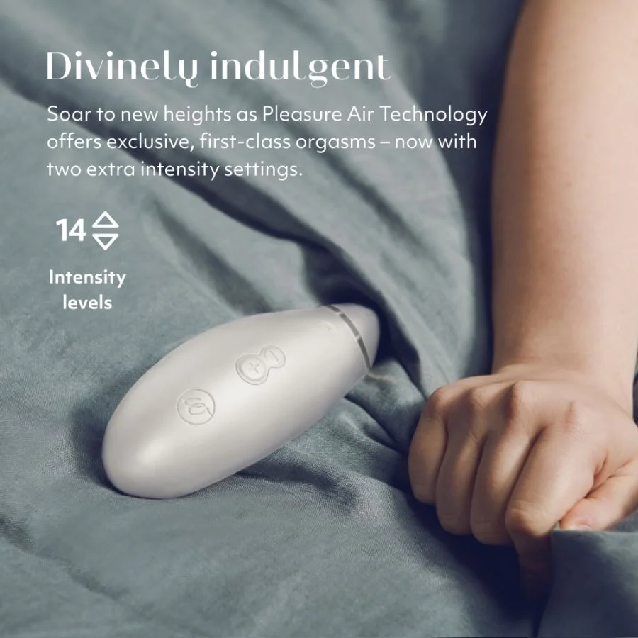 Womanizer Premium 2 陰蒂吸啜器 灰白色