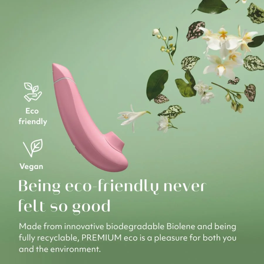 Womanizer Premium eco 環保陰蒂吸啜器 粉紅色