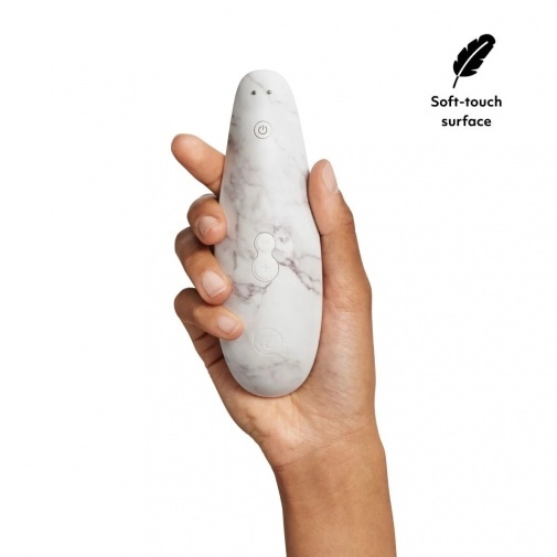 Womanizer 瑪麗蓮夢露特別版 Classic 2 陰蒂吸啜器 - 雲石白