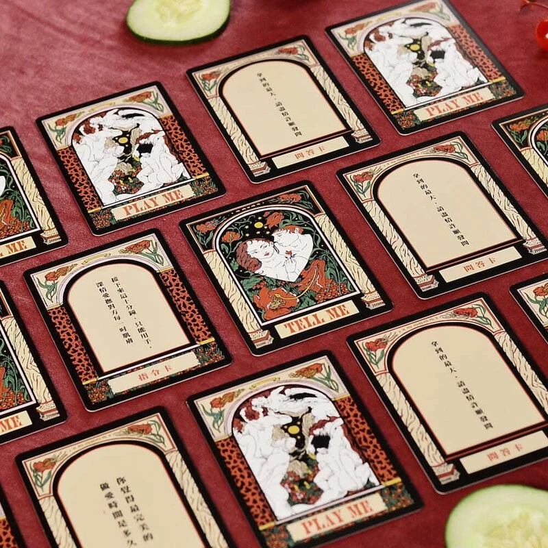 【瑕疵優惠】女人迷: 臉紅紅床遊卡牌