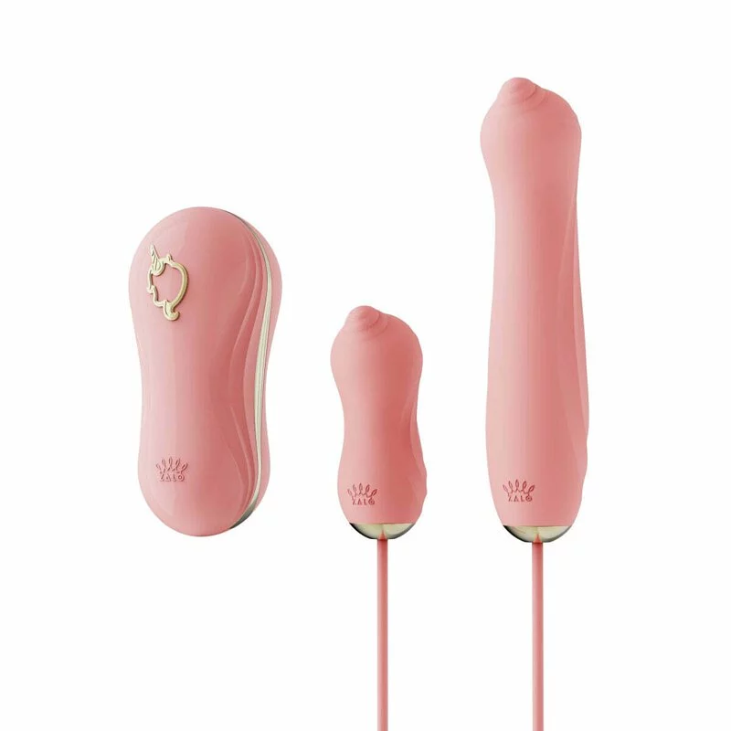 Zalo - Unicorn Set 組合式吸吮抽插器 粉色